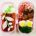 〜お鶴〜's cooksnap of when they made お弁当・イベントに＊松ぼっくりウインナー.