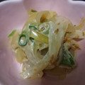 sunujiro's cooksnap of when they made 簡単節約☆玉ねぎのオイマヨおかか和え☆.