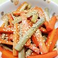 eikosansan's cooksnap of when they made [砂糖不使用]フライパンできんぴらごぼう.