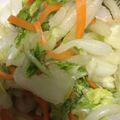 minami1967's cooksnap of when they made ご飯が進む！簡単♡白菜のにんにく漬け.
