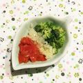 なつき☆ミ's cooksnap of when they made 離乳食初期〜♡3種野菜でイタリアン風⁉︎.