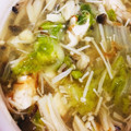 каиа☆。's cooksnap of when they made 簡単☆鶏ささみと白菜きのこの和風塩スープ.