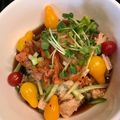 rynbaskets's cooksnap of when they made キムチツナ素麺.