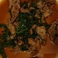 おめぐはん's cooksnap of when they made 【農家のレシピ】ほうれん草と豚肉の煮物.