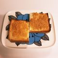 ❁Abake❁'s cooksnap of when they made キヌア☆きなこバタートースト.