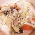 minihi77's cooksnap of when they made 鶏むね肉とキャベツのほっこりクリーム煮.