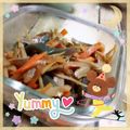 海理ママ's cooksnap of when they made きんぴらごぼう.
