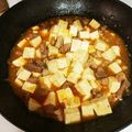 ※Kei's cooksnap of when they made 簡単★豚こま肉の塩マーボー豆腐.