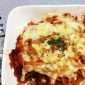 まぶたん's cooksnap of when they made スパゲティミートグラタン.