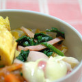 ゆうかりコアラ's cooksnap of when they made お魚ソーセージとほうれん草のポパイ炒め.