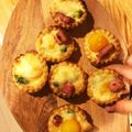 クックI7PAK8☆'s cooksnap of when they made 簡単！かわいい♡タルト de キッシュ♬.