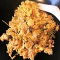 tuell's cooksnap of when they made パラパラ！キムチチャーハン.