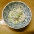 jun120121's cooksnap of when they made そら豆とグリーンピースの白和え.
