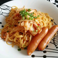 はるいろいちご's cooksnap of when they made 簡単☆ウマ辛焼きそば.