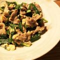 オーガベル's cooksnap of when they made ズボラさんの豚ニラ卵炒め.