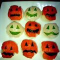 こけし金太郎's cooksnap of when they made みんなで楽しむ♪ハロウィン手まり寿司.