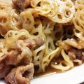 クックPX0BNC☆'s cooksnap of when they made 簡単！蓮根と豚肉の甘辛シャキシャキ炒め.