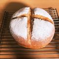 sherrym's cooksnap of when they made てごねで！ふわふわカンパーニュ.