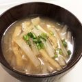 蒼の雫sp's cooksnap of when they made 皮も食べちゃう☆大根のお味噌汁.