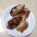 キョーミ's cooksnap of when they made 鳥皮餃子.