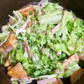 あかぷよキッチン's cooksnap of when they made 柿と温キャベツのマヨサラダ.