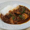 にゃんがす's cooksnap of when they made トマトの旨味たっぷり！ハヤシライス.