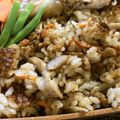 ☆Rokko☆'s cooksnap of when they made ☆鶏ゴボウの炊き込みご飯☆.