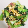 saoomin's cooksnap of when they made すぐ一品☆チンゲン菜と卵の中華炒め.