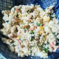 balipapa's cooksnap of when they made 子どもパクパク☆おからのポテトサラダ風.