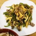 pnyo's cooksnap of when they made 簡単☆大量消費 ピーマンの青椒肉絲.