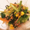 まん！'s cooksnap of when they made 小松菜とツナのポン酢さらだ.
