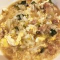 ちはるき27's cooksnap of when they made 体調不良にも！白菜と鶏肉の卵雑炊.