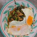 クックV1G7I2☆'s cooksnap of when they made そぼろと野菜のビビンバ.