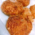 ymmkn's cooksnap of when they made とろとろカマンベールチーズコロッケ☆.