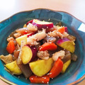 ☆３匹の子ぶた☆'s cooksnap of when they made 鶏皮とサツマイモの甘辛煮.