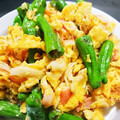 クックI6NFFZ☆'s cooksnap of when they made ＊簡単＊ししとうのかに玉炒め.