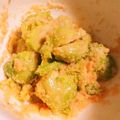 お母さんdayo's cooksnap of when they made 芽キャベツのチーズ明太子和え.