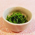 Richland☆Y's cooksnap of when they made 豆苗だけ！塩酒粕で簡単美味しい炒め物.