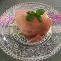 ラマンマディラーラ's cooksnap of when they made りんご☆アボカド☆生ハムで翡翠色のサラダ.