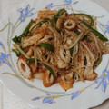 Bakebababa's cooksnap of when they made 簡単♪もやしとちくわのペッパーチーズ炒め.