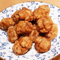mie･mie's cooksnap of when they made しゃぶしゃぶ用のお肉で唐揚げ.