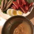 Yokchina's cooksnap of when they made ガドガドサラダ.