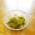 pali's cooksnap of when they made ハヤトウリのそばつゆ・早漬け.
