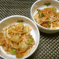 ジョングレ's cooksnap of when they made 塩酒粕万能ネギ油で旨♪エノキのキムチ和え.