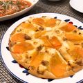 わか★'s cooksnap of when they made 柿と洋梨のゴルゴンゾーラピザ.