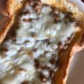 かおり85's cooksnap of when they made 簡単☆納豆明太チーズトースト.