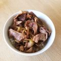 take♪aki♪'s cooksnap of when they made 豚丼 【簡単】.