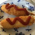yuka1203k's cooksnap of when they made 韓国風 チーズドック.