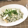 単★伝's cooksnap of when they made わさびクリームパスタ.