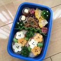 minch＊＊'s cooksnap of when they made お花満開♪お花畑おいなりさん.